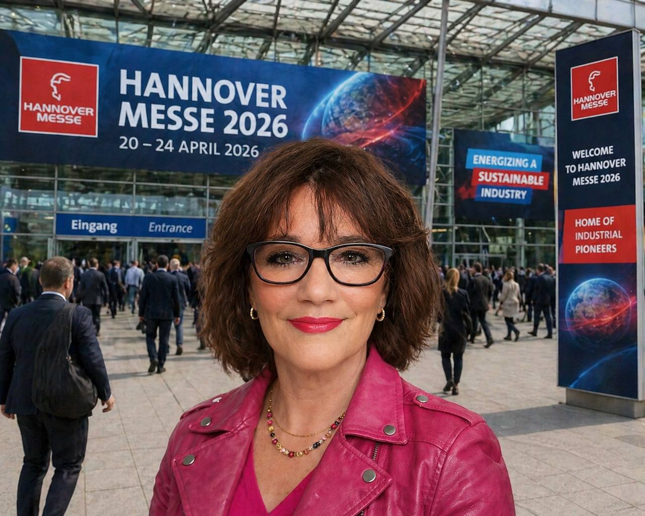 Lächle doch mal. Nein.